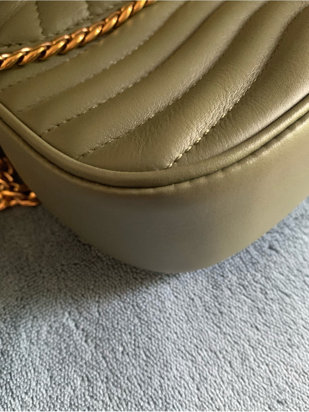 Louis Vuitton Olive Green Quilted New Wave Multi  Pochette  w/coin purse - Picture 8 of 15